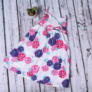 Girls Dress with Flower Print Size 5